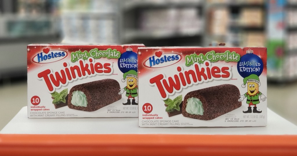 Hostess Mint Chocolate Twinkies Are Here for a Limited Time