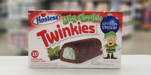 Hostess Mint Chocolate Twinkies Are Here for Limited Time