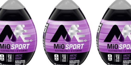 MiO Sport Liquid Arctic Grape Water Enhancer Only $1.90 Shipped on Amazon