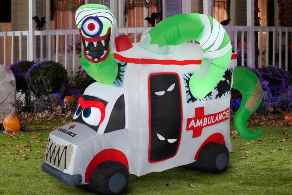monster ambulance inflatable