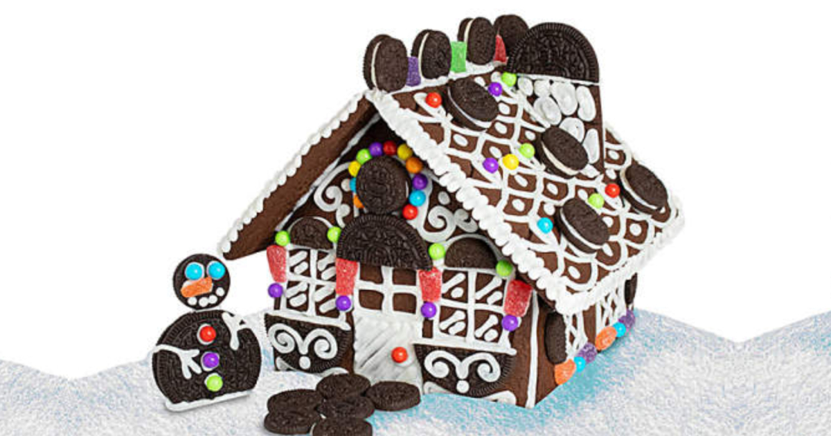 Oreo Holiday Cookie House