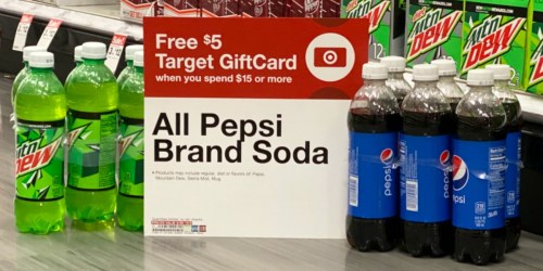 Up to 50% Off Pepsi Products After Target Gift Card