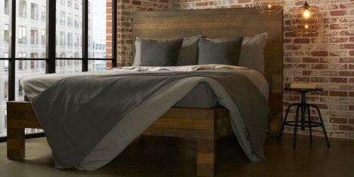 50% Off Reclaimed Wood Beds at Lowe’s & Home Depot
