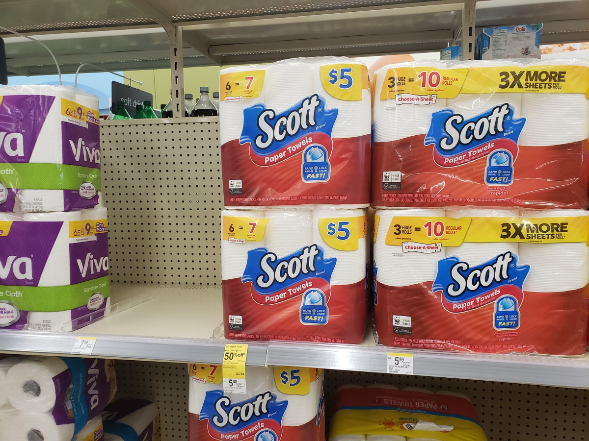 Scott paper towels