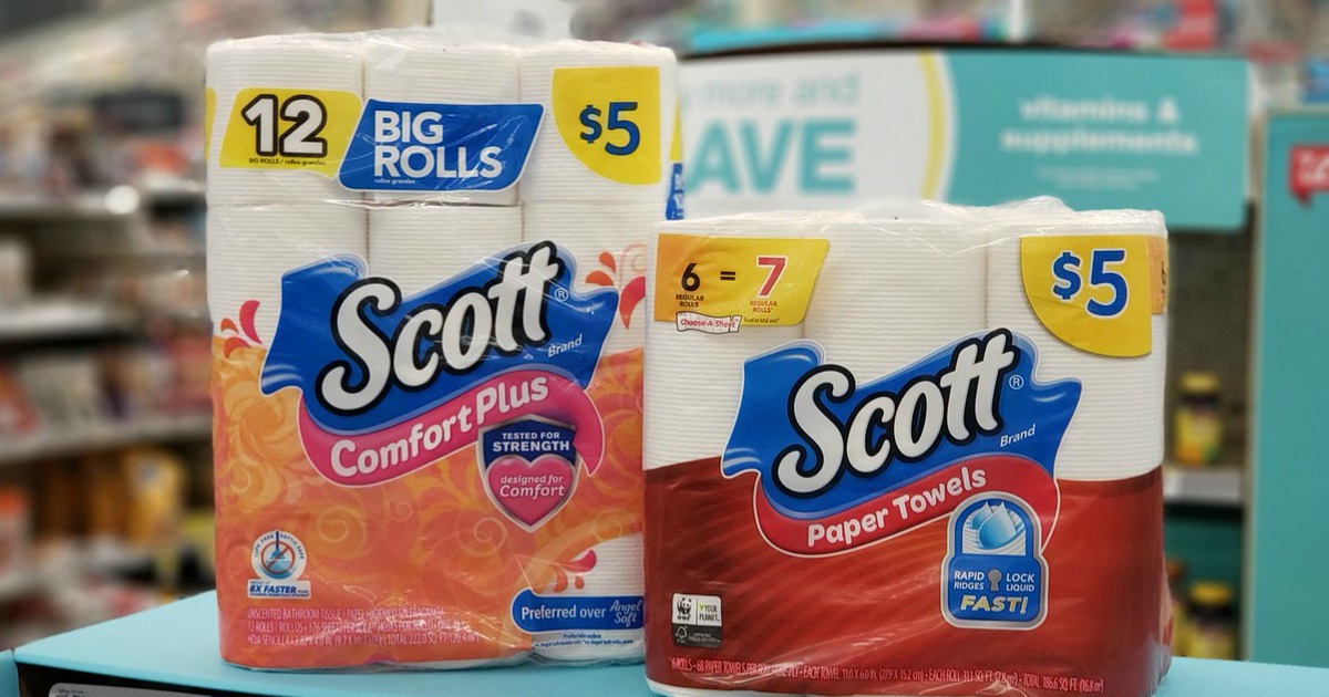 Scott Comfort Plus Bath Tissue 12-Count Only $2.75 at Walgreens + More ...