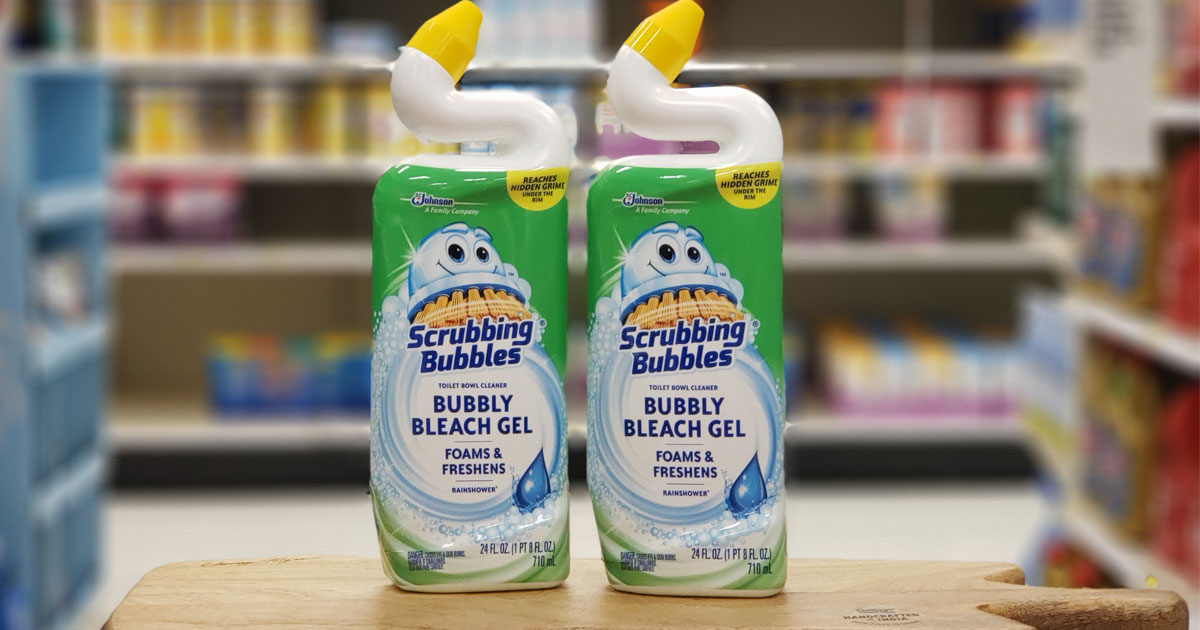 scrubbing bubbles bubbly bleach gel