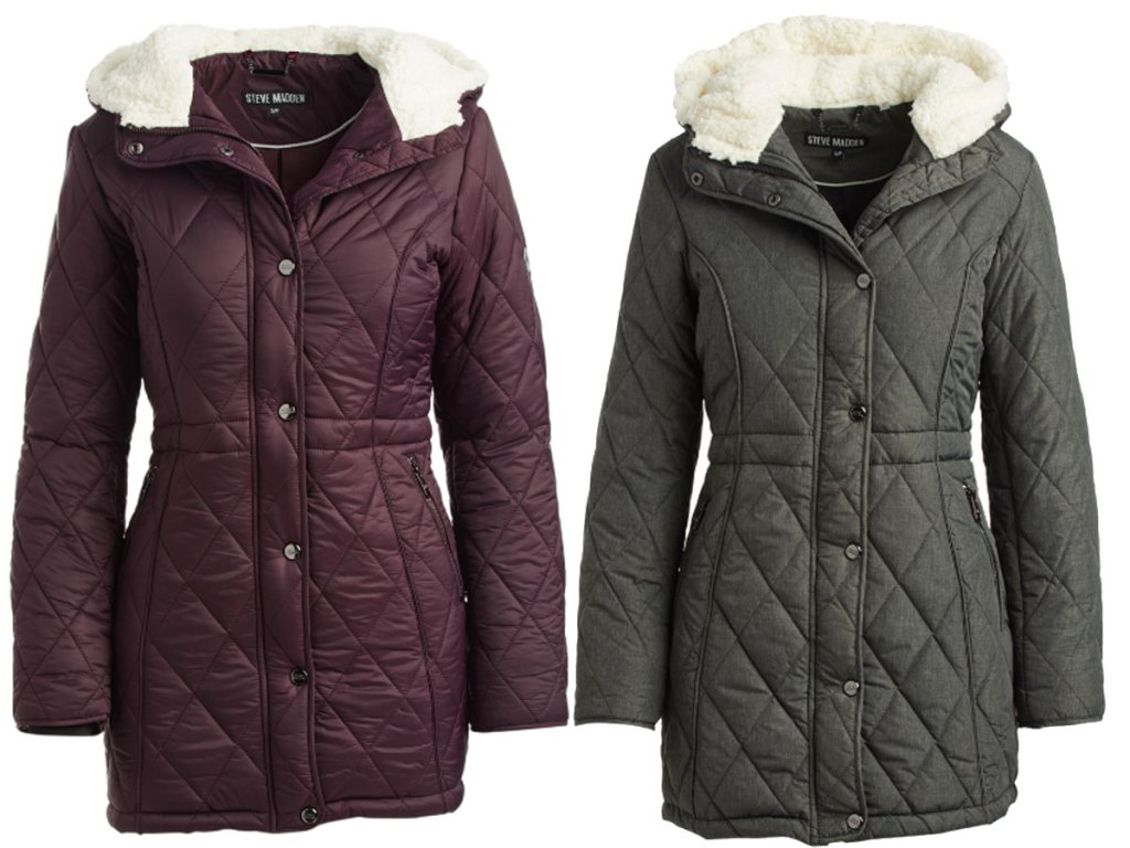 Steve Madden Sherpa Anoraks Only $39.99 | Includes Plus Sizes