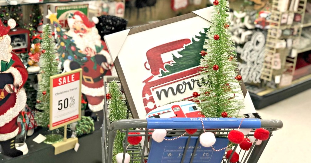 Style Your Mantel w/ Hobby Lobby Christmas Decorations On Sale Now
