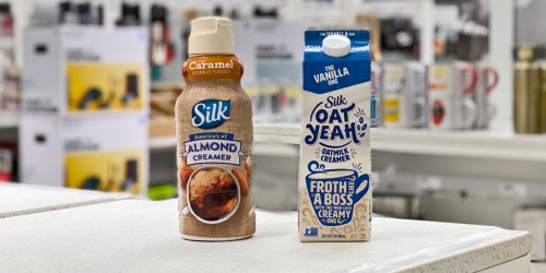 Silk Almond & Oat Yeah Coffee Creamers as Low as $1.35 Each After Cash Back at Target
