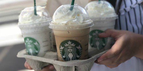 Starbucks Rewards Members: 4/$20 Handcrafted Beverages (Just $5 for ANY SIZE Drink!)