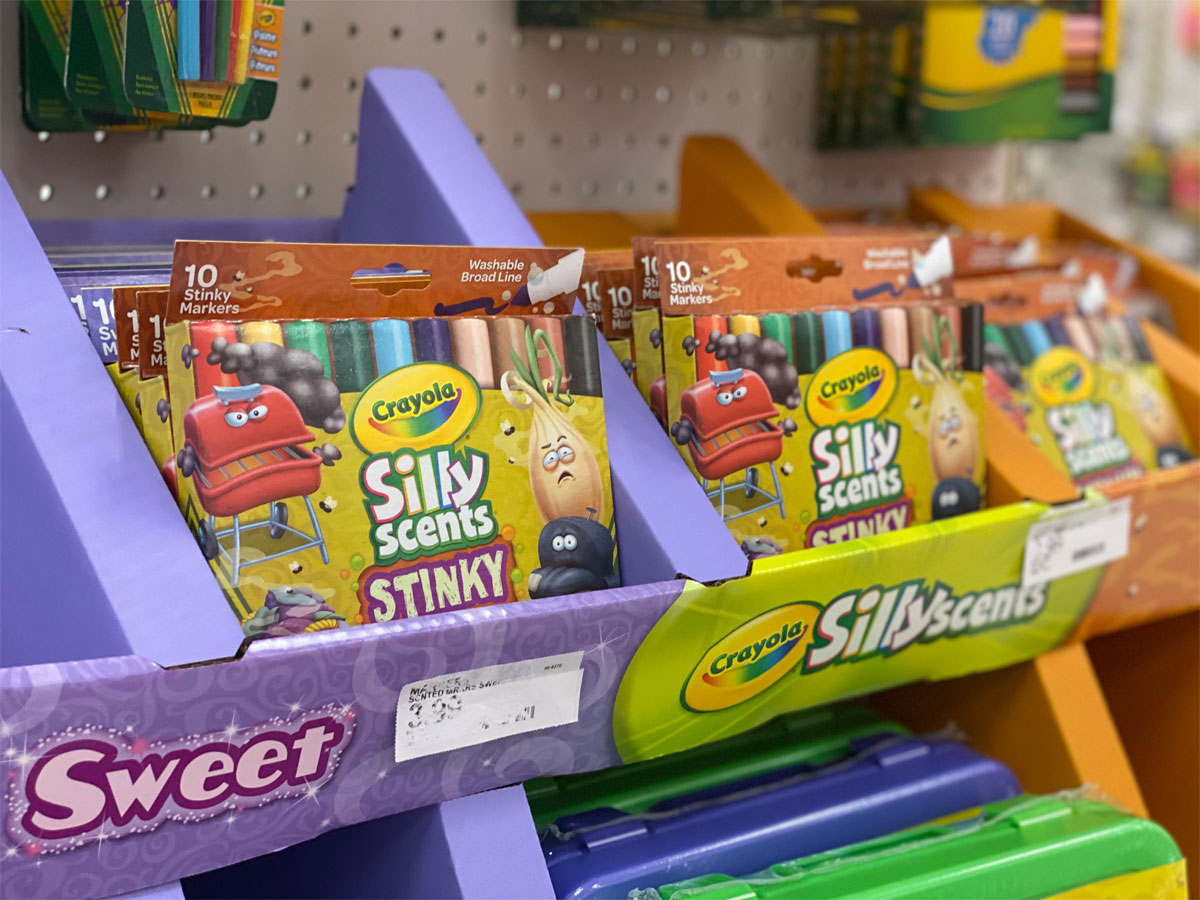 crayola silly scents stinky