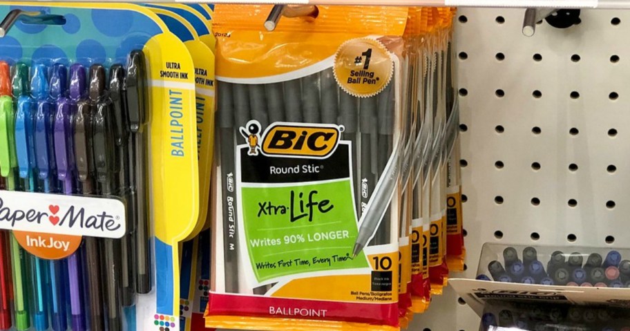 bic xtra life ballpoint pens at target