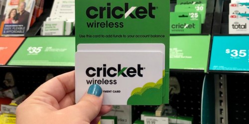 $100 in Cricket Wireless Refill Cards Only $75 on Staples