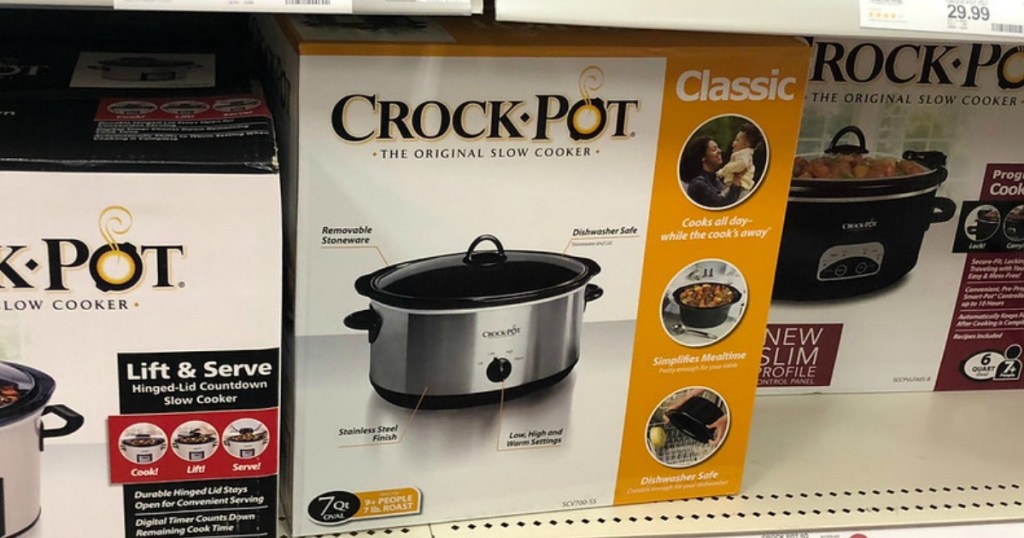 crock-pot 7-quart manual slow cooker at target