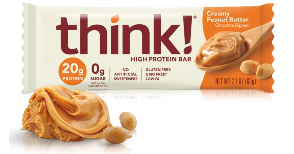 think! peanut butter protein bars