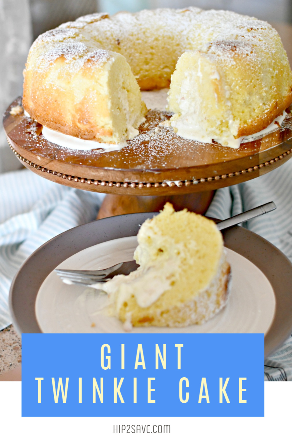 Make This Giant Twinkie Cake | Easy Bundt Cake Recipe Idea