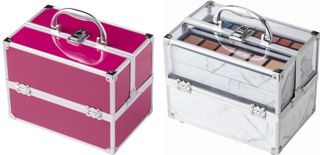 utla makeup pink and gray boxes