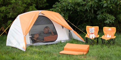 Ozark Trail Kids Camping Set Only $39.99 Shipped at Walmart (Regularly $120) | Tent, Chairs + Pads