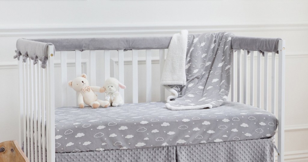 American Baby Company - Reversible Crib Rail Cover