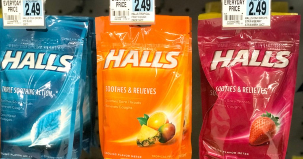 Halls Cough Drops Rite Aid 
