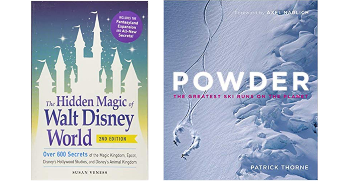 The Hidden Magic of Walt Disney World and Powder book covers