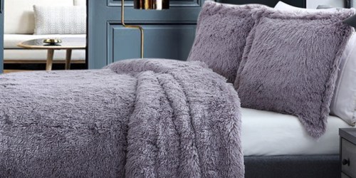Shaggy Reversible Comforter Sets Only $49.99 at Zulily