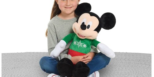 How to Score Disney Mickey or Minnie Mouse Holiday Plush For Only $5 w/ Amazon Toy Purchase
