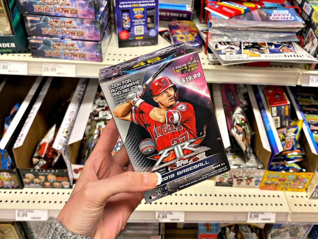 2019 MLB Updates Baseball Trading Card Blaster Box in Target