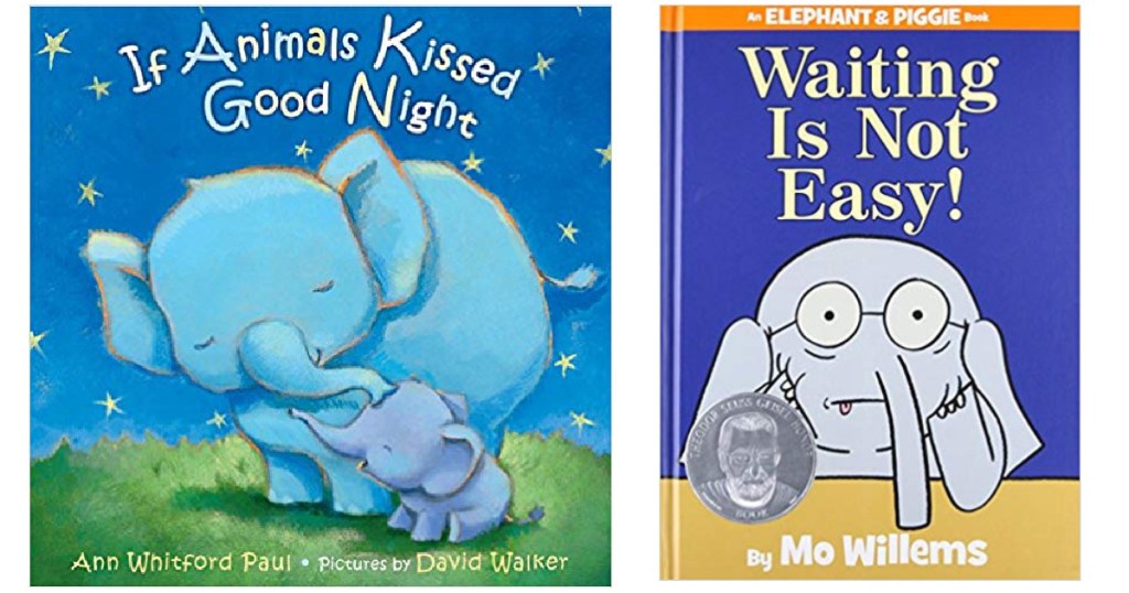 If Animals Kissed Goodnight & Waiting Is Hard Books