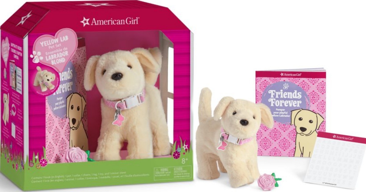 american girl sheepdog pet set