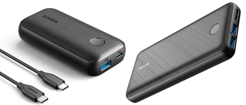 Anker Power Banks in two styles