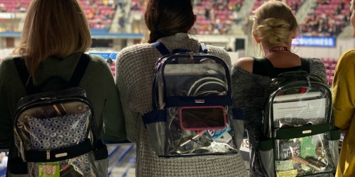 Baggallini Clear Backpacks Only $8.99 Shipped (Regularly $50) + More Hot Handbag Deals