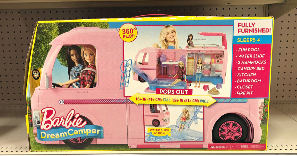 dream camper barbie amazon