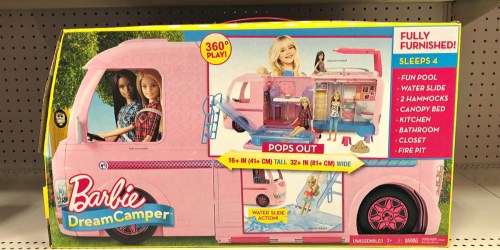 Barbie Dream Camper Just $49.99 Shipped (Regularly $110) | More Than 2′ of Play Space
