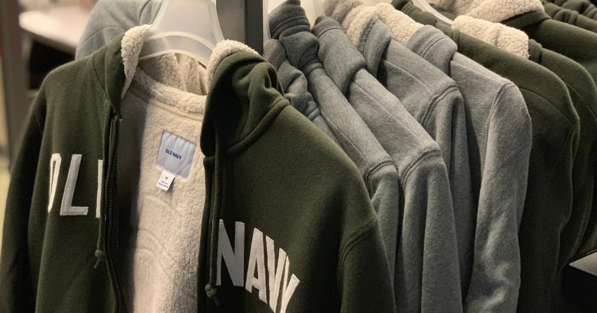 Old Navy Full-Zip Hoodies for the Family Only $10-$12 (Regularly up to $40)