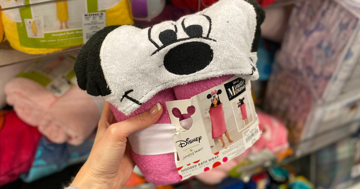 Disney Kids Character Bath Wraps Only 6.79 at Kohl's (Regularly 22