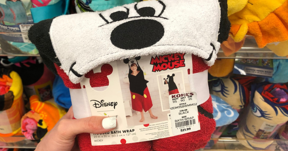 Disney & Jumping Beans Kids Bath Wraps Only 7.64 at Kohl's (Regularly 22)