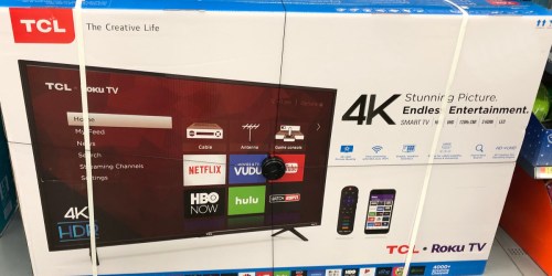 TCL 75″ 4K UHD TV Only $599.99 Shipped at Best Buy (Regularly $900)