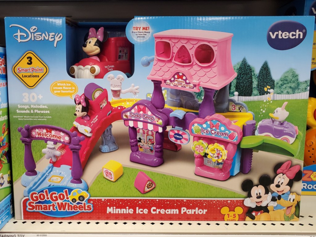 VTech Go! Go! Smart Wheels Minnie Mouse Ice Cream Parlor