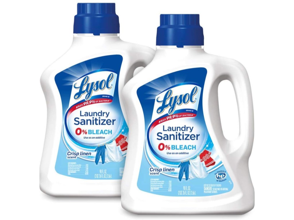 Lysol Laundry Sanitizer 90oz Bottle Only $9.47 Shipped on Amazon
