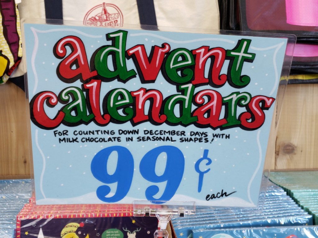 Trader Joe's Advent Calendars as Low as 99¢