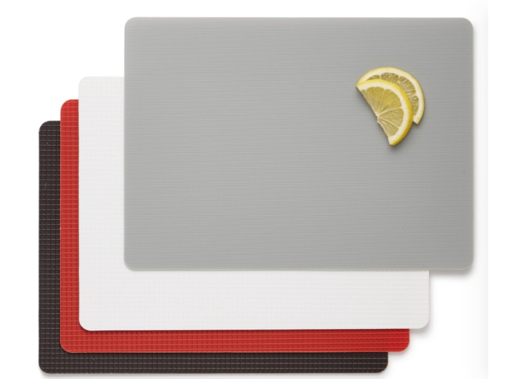 Martha Stewart Flex Mats with a lemon slice