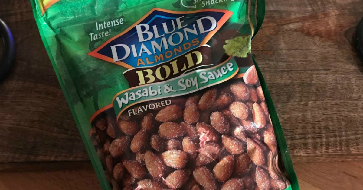 Blue Diamond Almonds Wasabi & Soy Sauce 1Pound Bag Only 4.99 at Walgreens