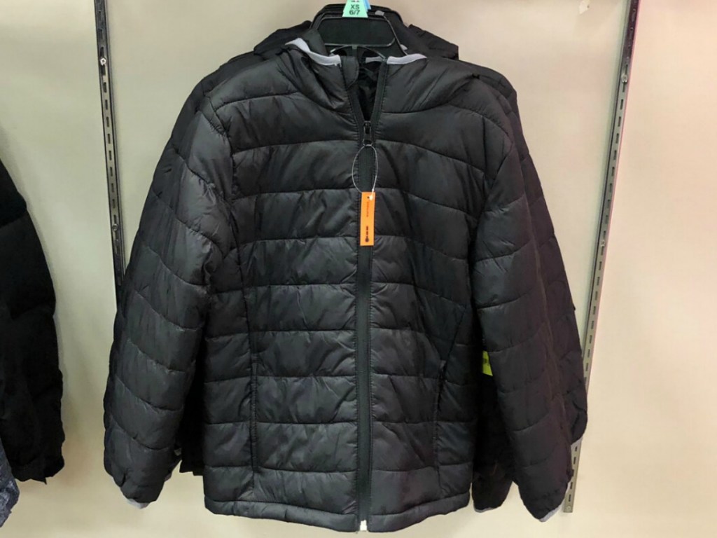 Boys Puffer Jackets on display at JCPenney