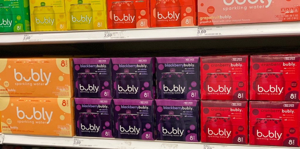 Bubly Sparkling Water at Target
