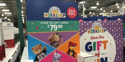 $100 Build-A-Bear eGift Card Bundle Only $69.99 + More Gift Card Deals at Costco