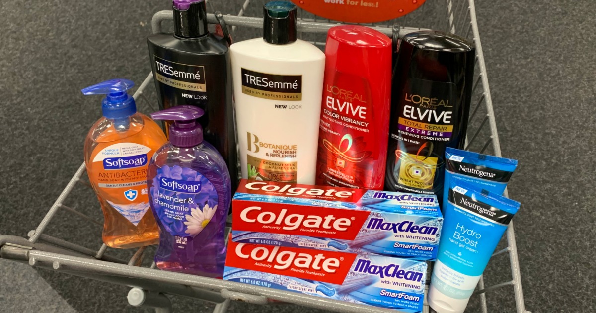 Products in basket at CVS