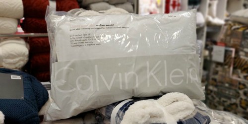 Up to 80% Off Calvin Klein Hypoallergenic Pillows at Macy’s