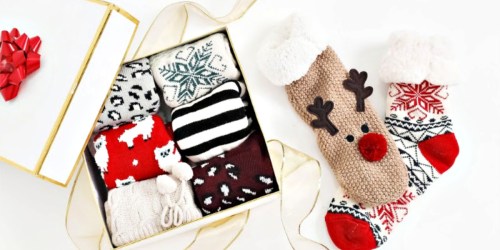 Buy 1, Get 1 FREE Cozy Socks, Slippers & Beanies + Free Shipping