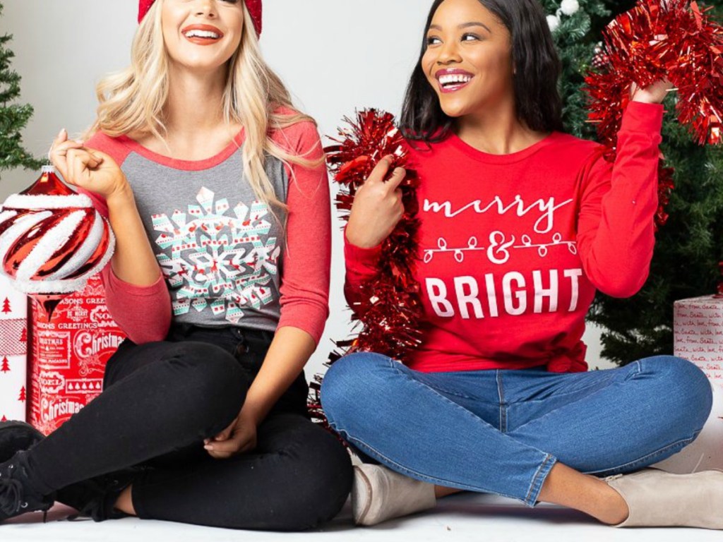 Women's Cents of Style Holiday Tee